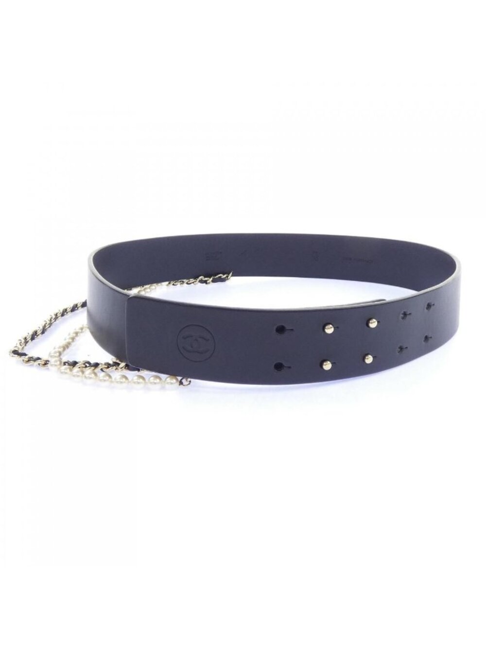 Chanel Vintage Belt Black